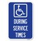 Signmission Safety Sign, 12 in Height, Aluminum, 18 in Length, 24119 A-1218-24119 - alternate 1